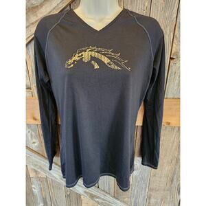 Adidas Western Michigan Broncos rowing long sleeve active school pride M ^